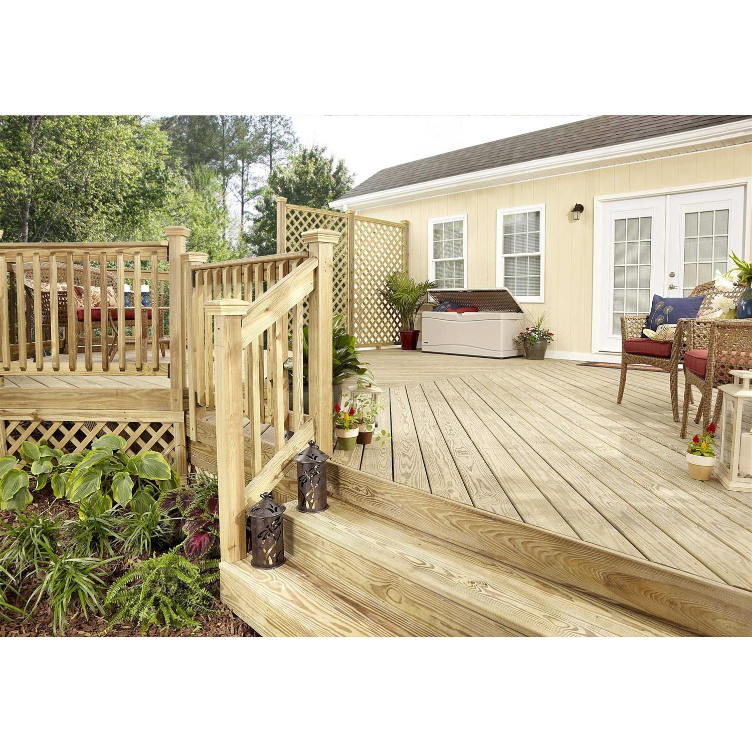4-in x 6-in x 8-ft #2 Southern Yellow Pine Ground Contact Pressure Treated Lumber R80543