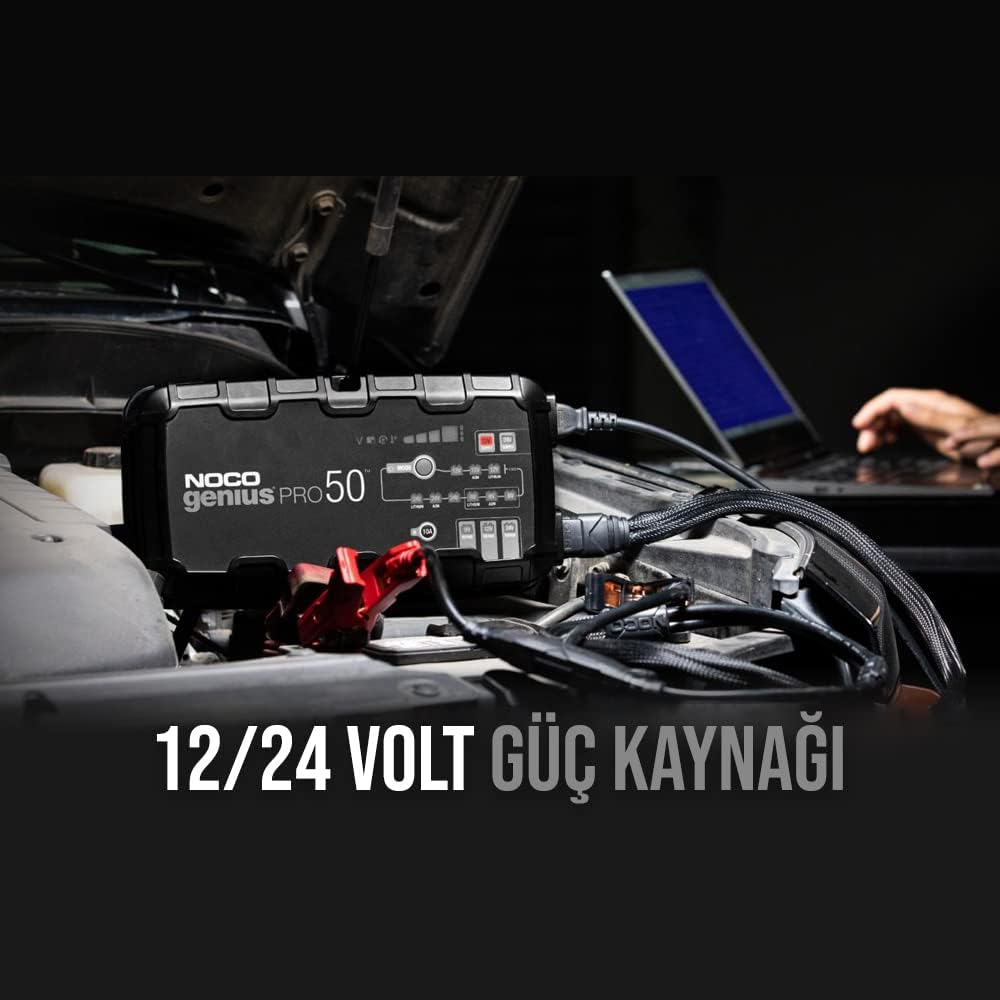 50-Amp 6V 12V 24V Battery Charger W6651