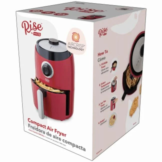 Red Compact Air Fryer E211