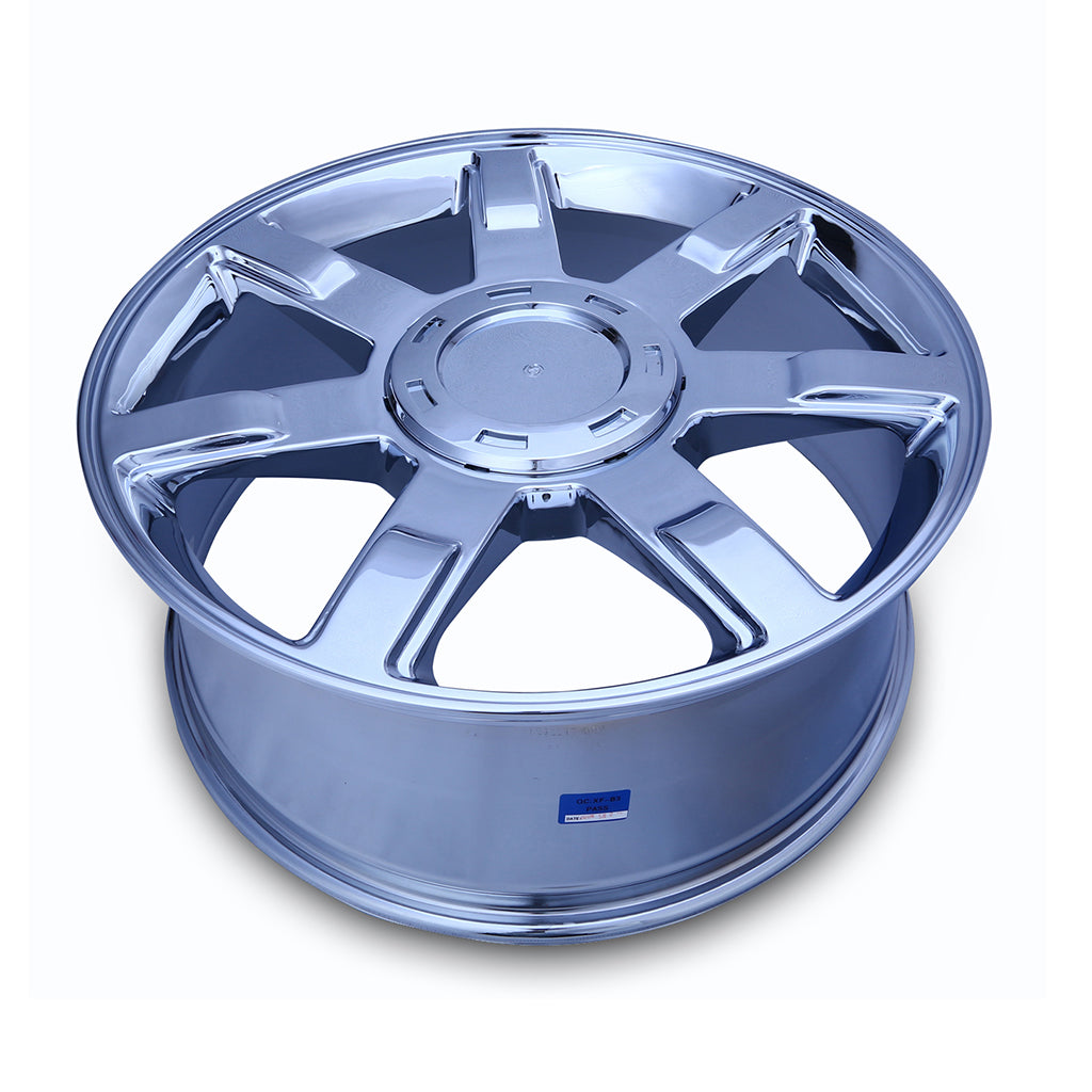 Set of 4 22x9 Chrome Alloy Wheels A347