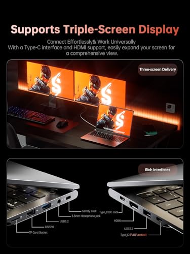 16-inch FHD Gaming Laptop, AMD Ryzen 7 7735HS, 16GB DDR5, 512GB NVMe SSD N356381