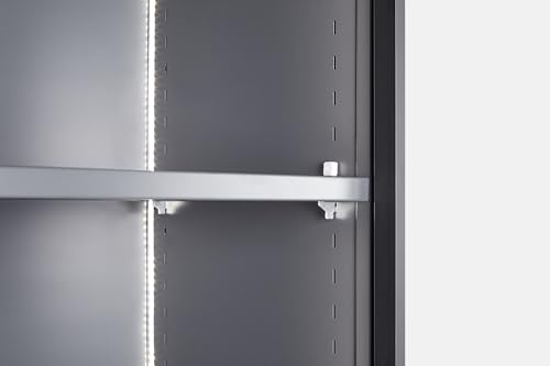5 Shelves Metal Glass Display Cabinet F5156