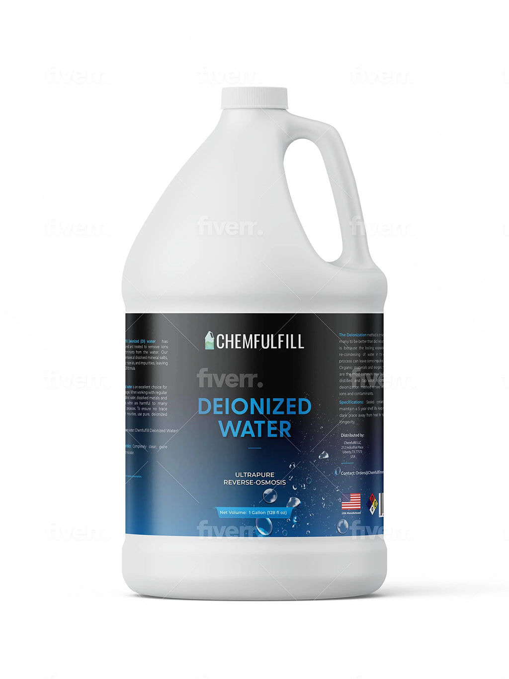 Deionized Water (Gallon (128 fl oz)) G947