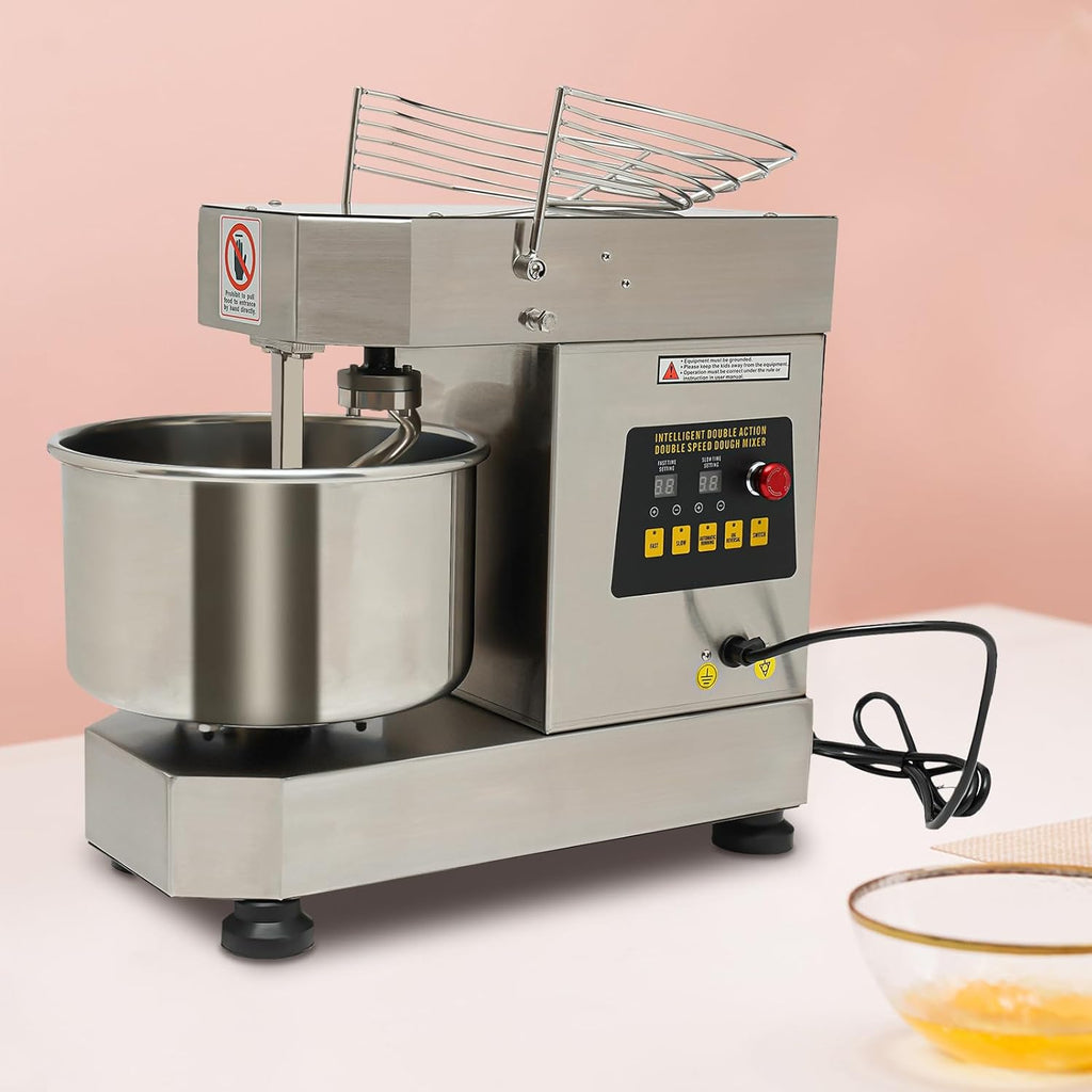 2.6 Gal 750W Stainless Steel Dough Mixer C127