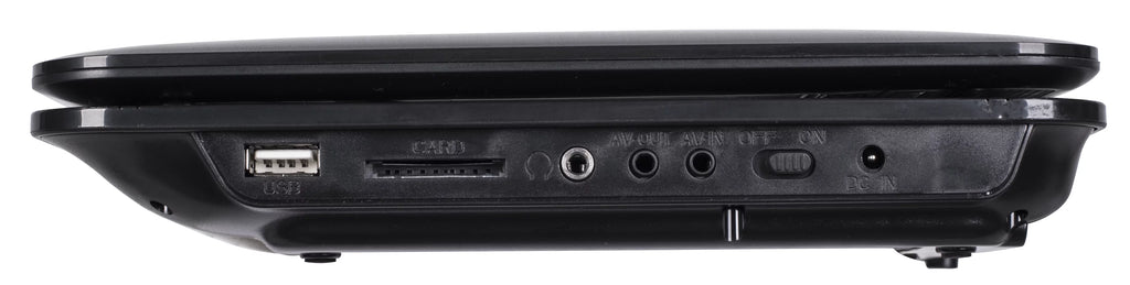 10" Portable DVD/Media Player Kit with extended 5 hr. Battery, Black V2442