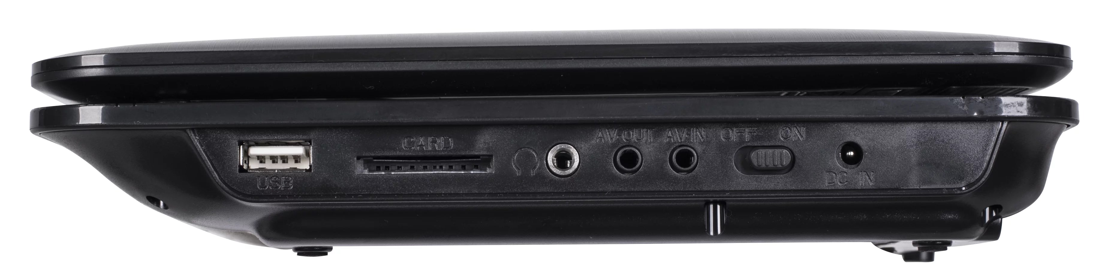 10" Portable DVD/Media Player Kit with extended 5 hr. Battery, Black V2442