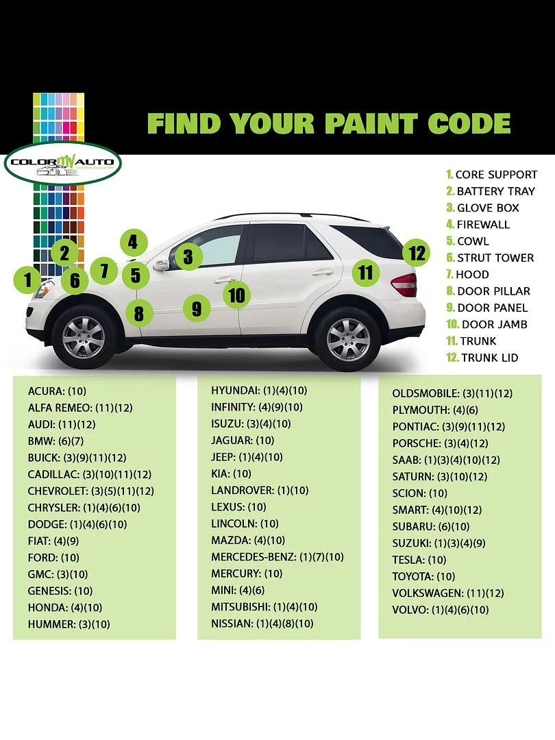 Automotive Paint Aerosol E5091