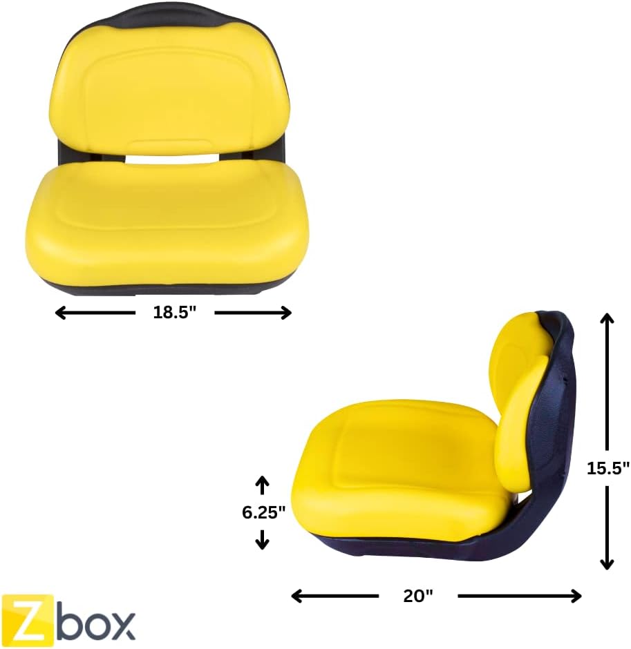 Yellow Tractor Seat D581207