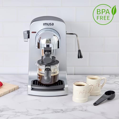 4 Cup Espresso Cappuccino Maker, Black X821