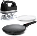 Electric Crepe Maker with Non-Stick Dipping Plate F91143