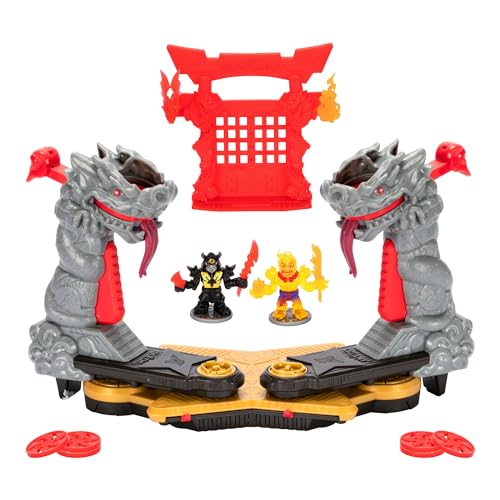 Ninja Star Battle Arena with 2 Exclusive Warriors, Weapons Rack, 6 Ninja Star Discs R74345