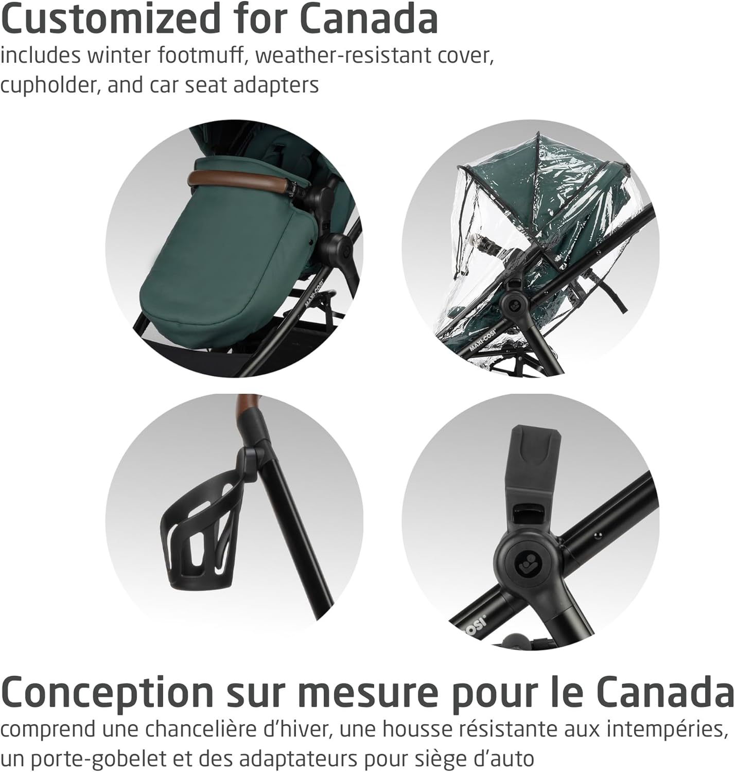 5-in-1 Modular Travel System with Infant Car Seat G40866