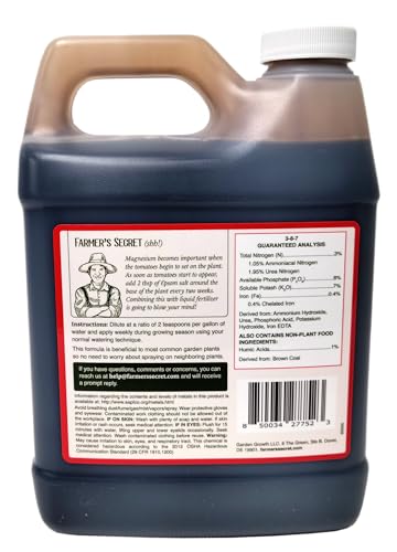 Tomato Booster Fertilizer 32oz Super Concentrated 3:8:7 Ratio I171