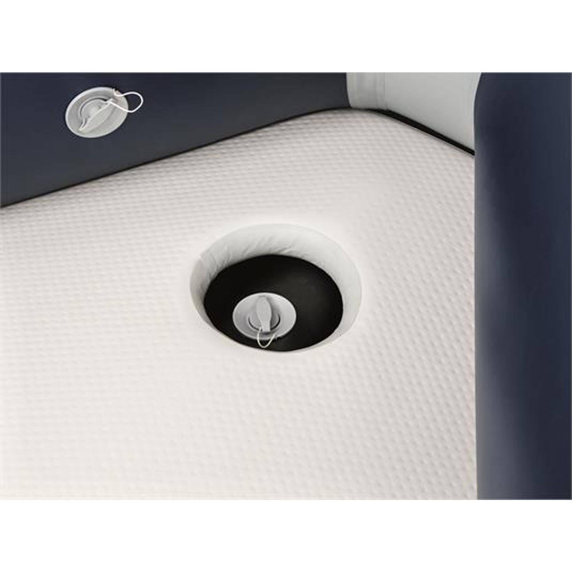 Blue 130 inch Inflatable Boat Raft with Oars T49455