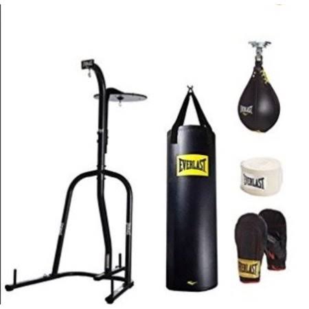Dual Station Heavy Bag Stand with Speedbag T259772