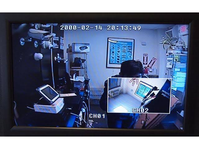 4 Channel Analog Color Quad Processor CCTV Security Camera System N635