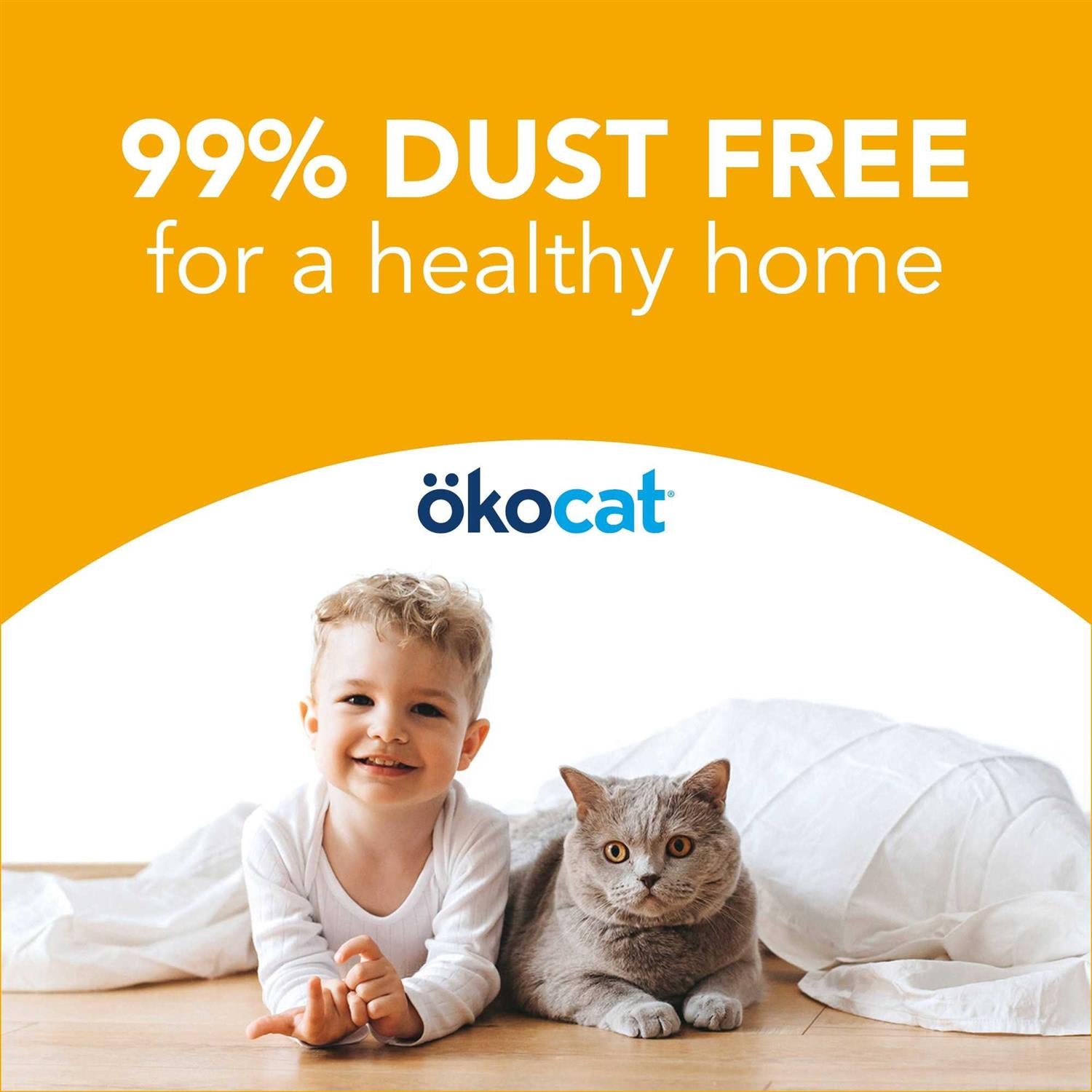 Unscented Clumping Wood Cat Litter P57850