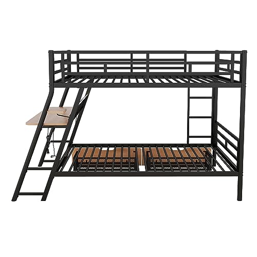 Twin Size Wood Low Loft Bed with Ladder White B5629