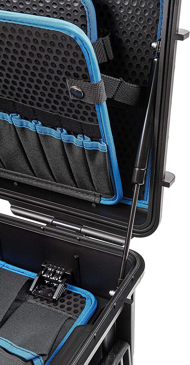 Black Outdoor Tool Case with Pocket Tool Boards T116133