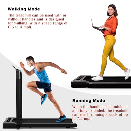 Mini Compact Folding Walking Pad Treadmill O849185