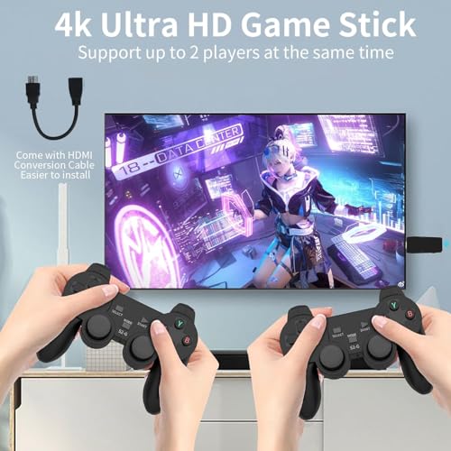 Wireless Retro Game Console with 64G F735144