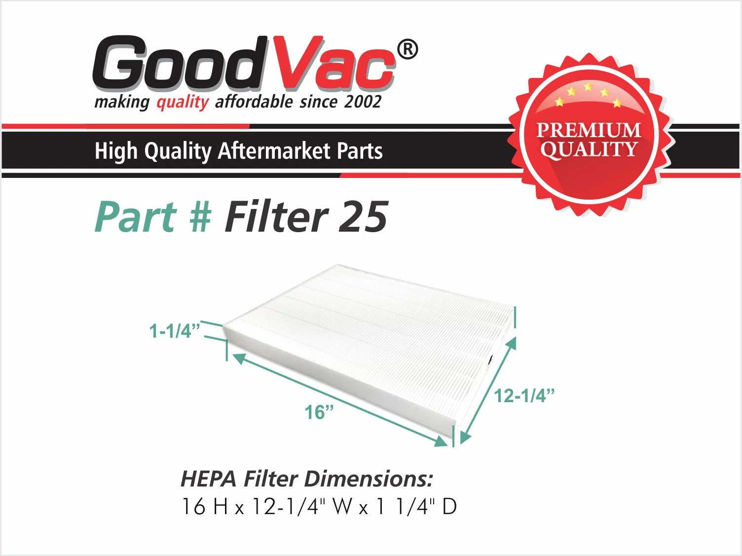 HEPA Filter Kit Compatible with Winix HR900 F829