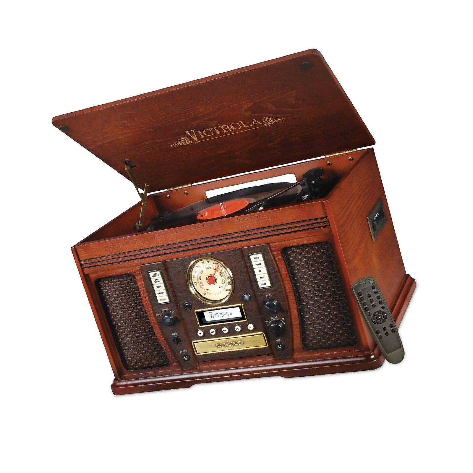 Wooden Turntable with Bluetooth O287156