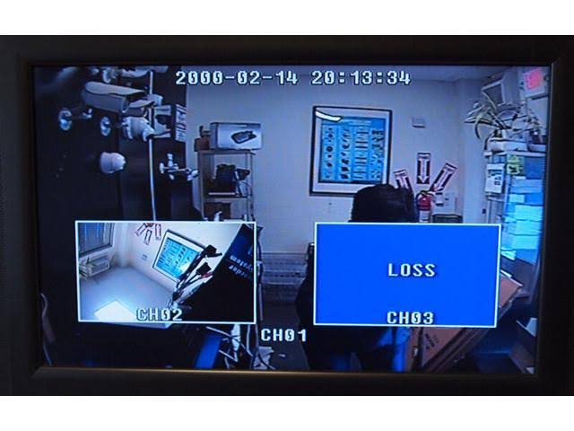 4 Channel Analog Color Quad Processor CCTV Security Camera System N635