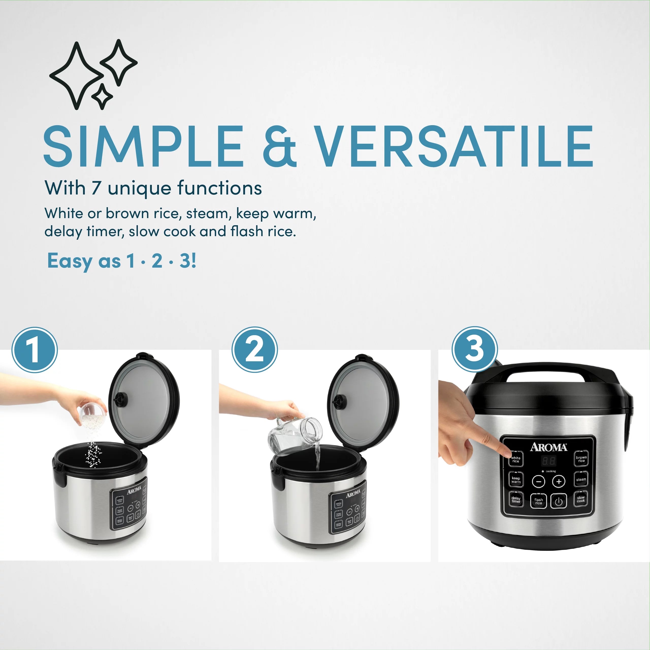 20-Cup Programmable Rice & Grain Cooker and Multi-Cooker J6169