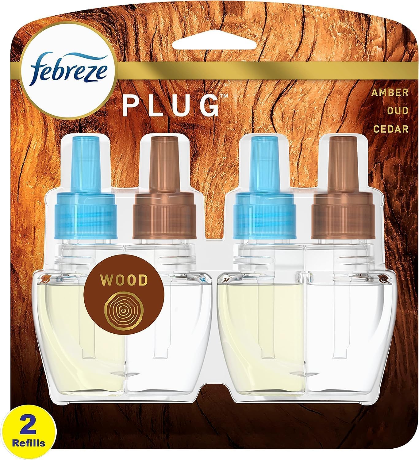 Wood Plug Air Freshener Refills 2 of 0.87 fl oz A164750