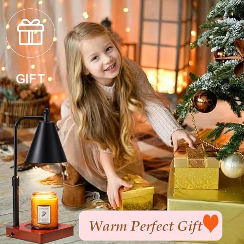 White Gold Candle Warmer Lamp with 2 Bulbs Z726168