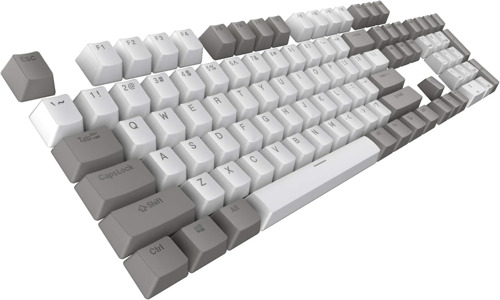 Pudding White PBT Keycap Set, 111 Keys, OEM Profile Z212735