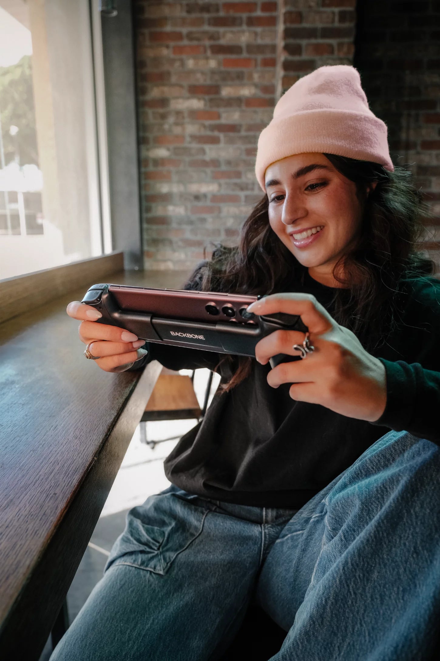 Black Mobile Gaming Controller E701