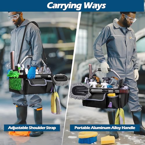 Collapsible Car Care Bag with Handle & Shoulder Strap M69906