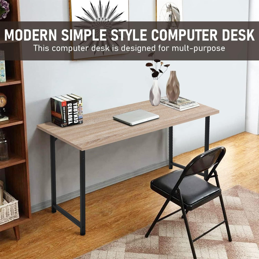 Black Wood and Metal Computer Desk B180959