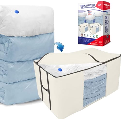 Cube Vacuum Compression Storage Bags O9850