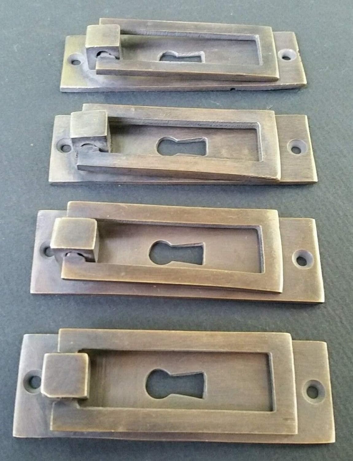 3 1/8" Brass Drawer Pull W3726