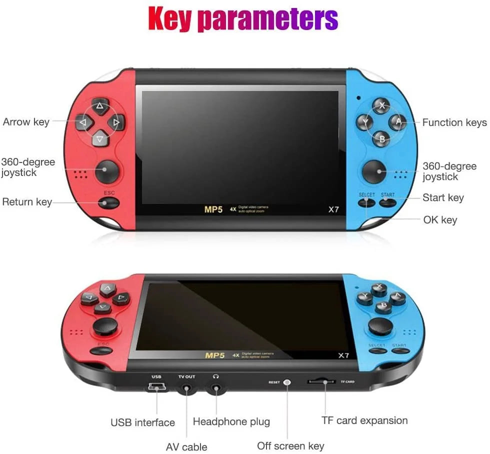 5.1 Inch Classic Retro Handheld Game Console P269070