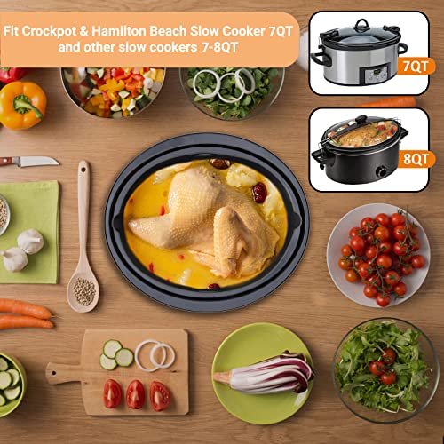 Reusable Silicone Slow Cooker Liners for 7-8 QT K7712
