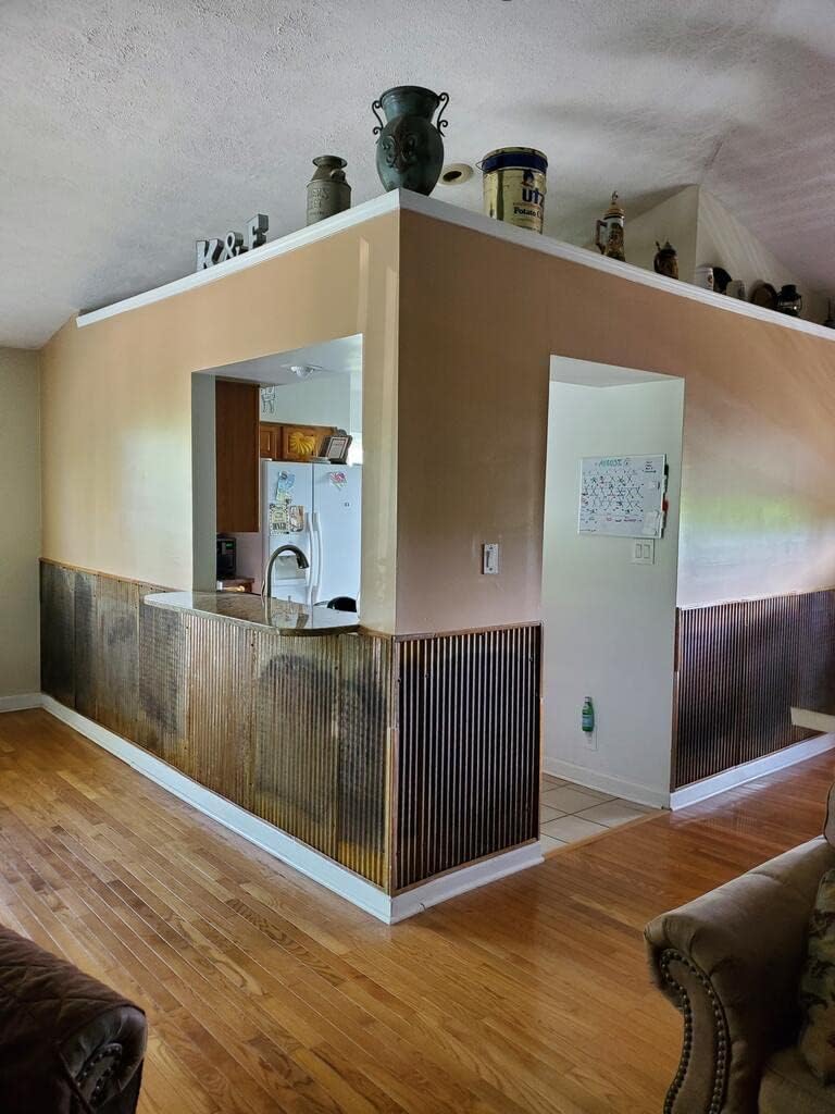 Steel Rusted Corrugated Metal Wall Panels D947
