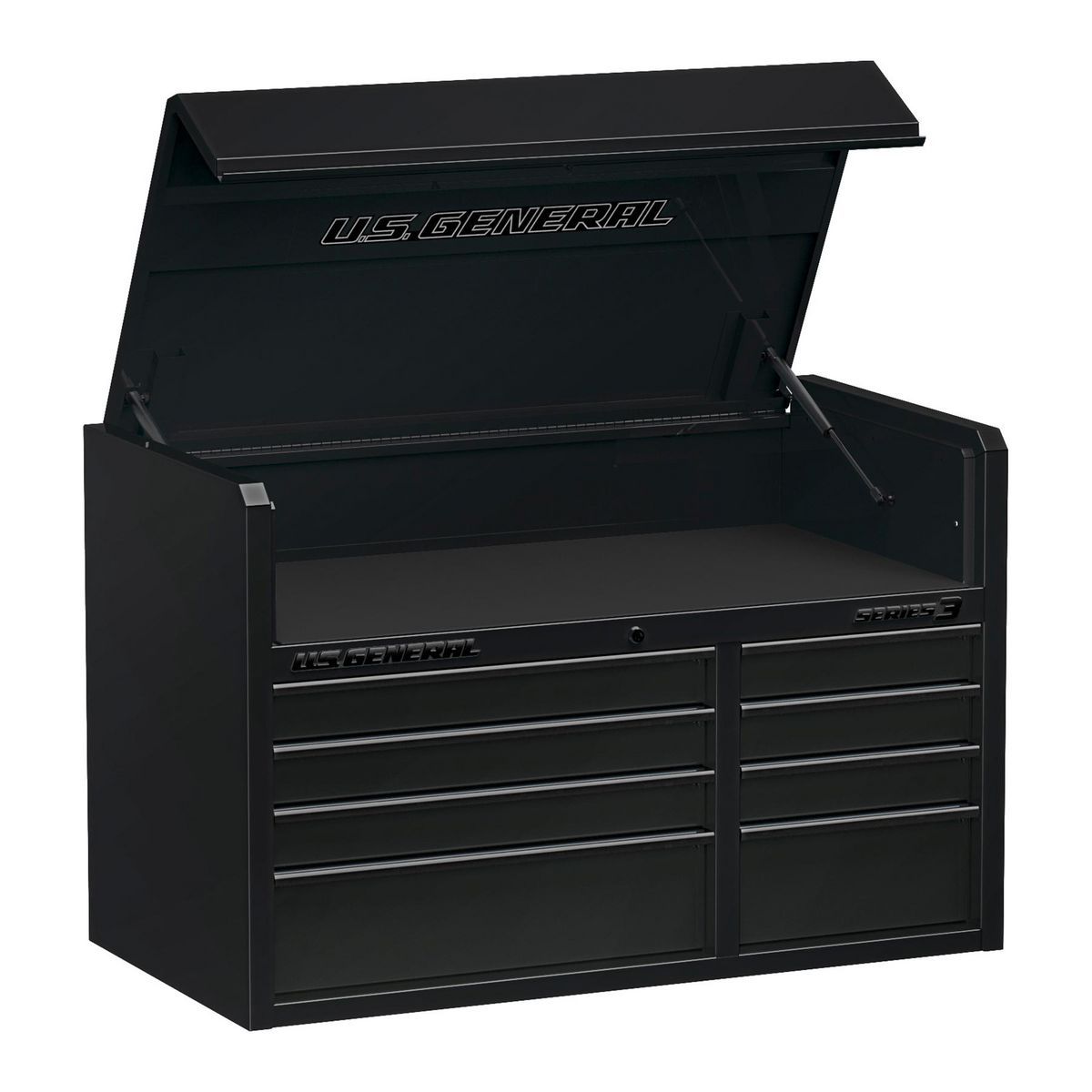 Black 42 in. x 22 in. Top Chest Q2575