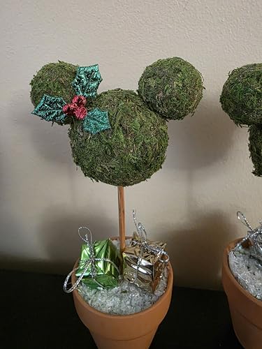 Seasonal Topiary Set, 6 inch, Holiday Themed Decor J51477