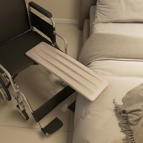 Heavy-Duty Wood Sliding Transfer Board with Handles, 330lbs S440811