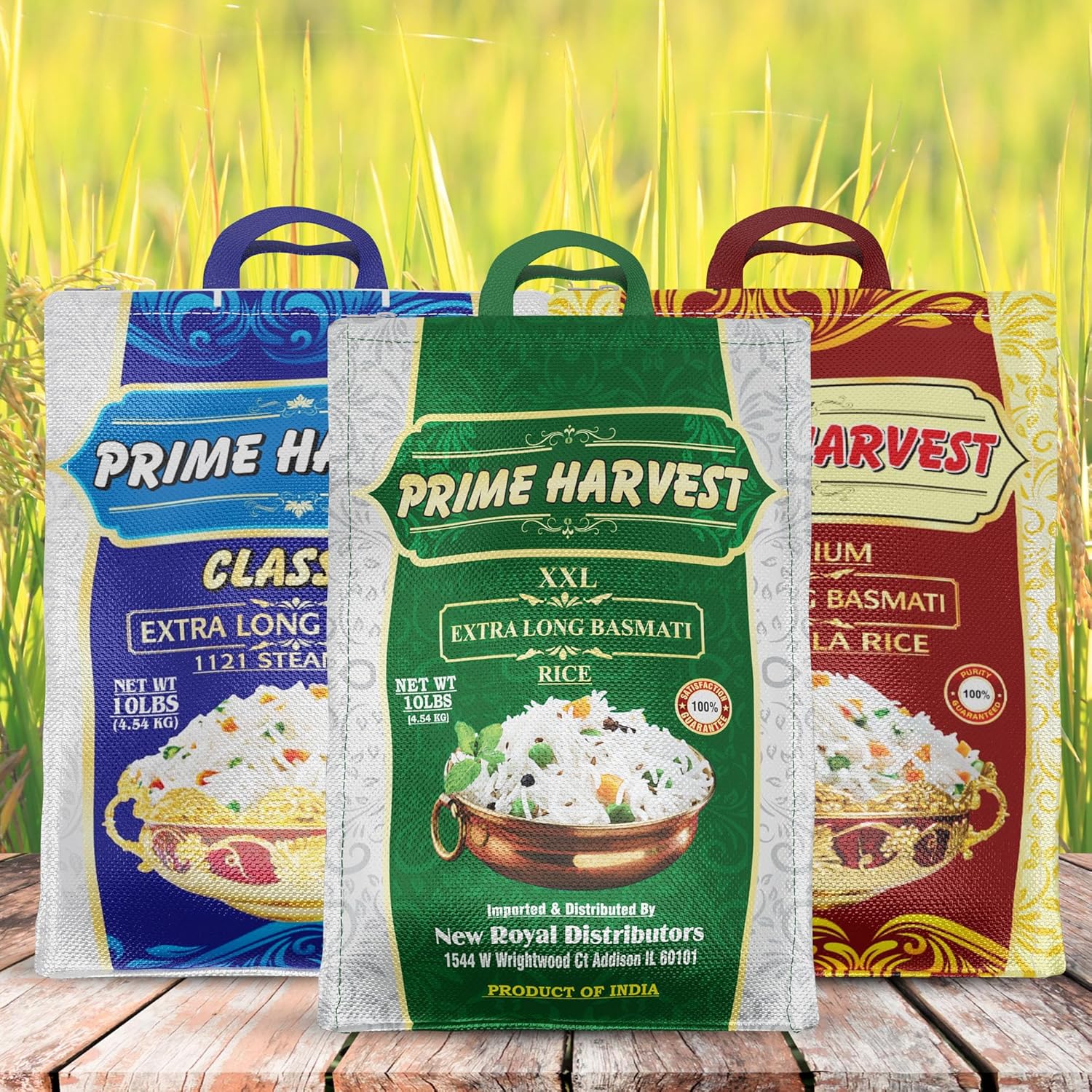 Basmati Rice 10lbs Extra Long Grain White Rice P8253