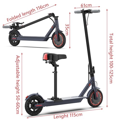 8.5"/10" Tire Electric Scooter with Dual Suspension D731