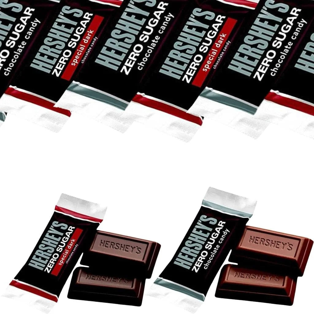 Sugar Free Milk Chocolate and Special Dark Miniature Bars - 54 Pieces Assorted Chocolate Gift Box X866019