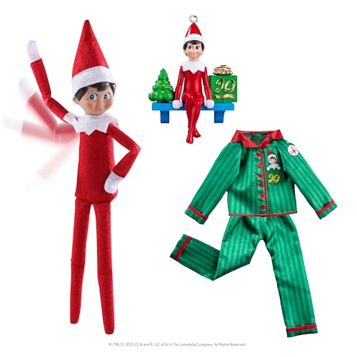 Posable Boy Scout Elf with Blue Eyes Box Set W880129