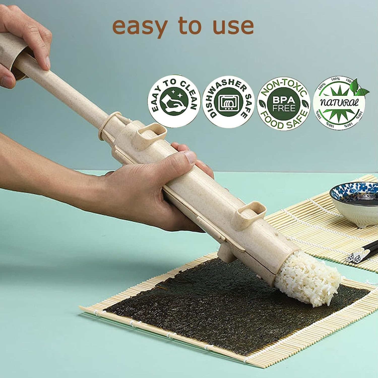 Bamboo Sushi Rolling Mat Q99133