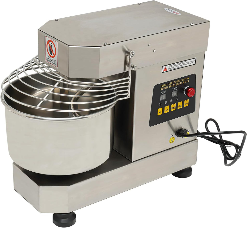2.6 Gal 750W Stainless Steel Dough Mixer C127