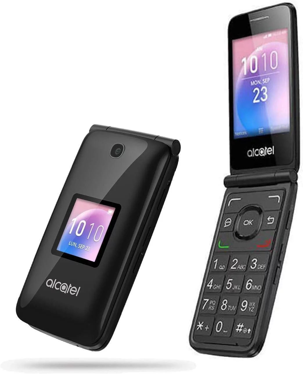 Black 4G LTE Unlocked Flip Phone G344